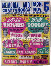 Little Richard concert poster